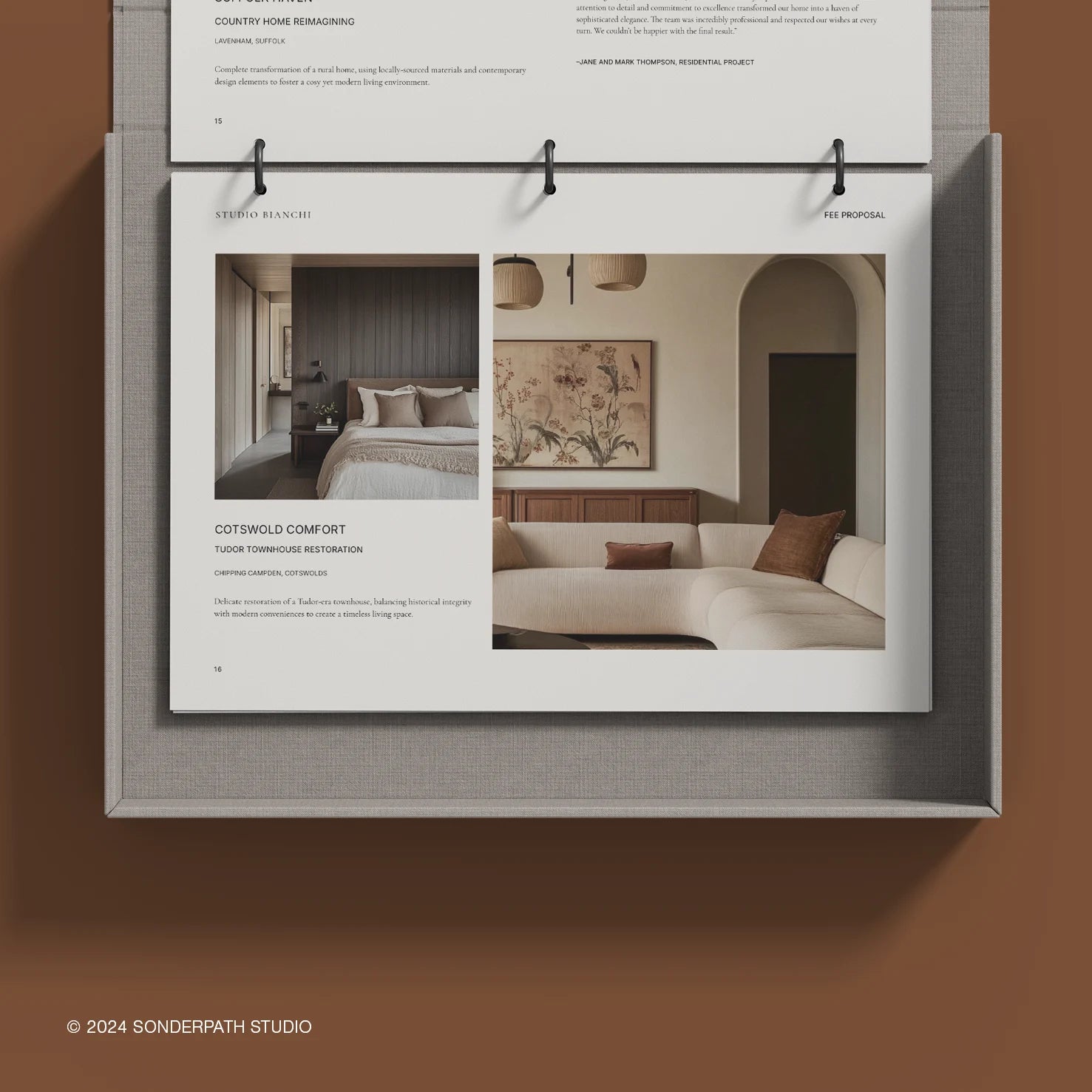 interior design portfolio
