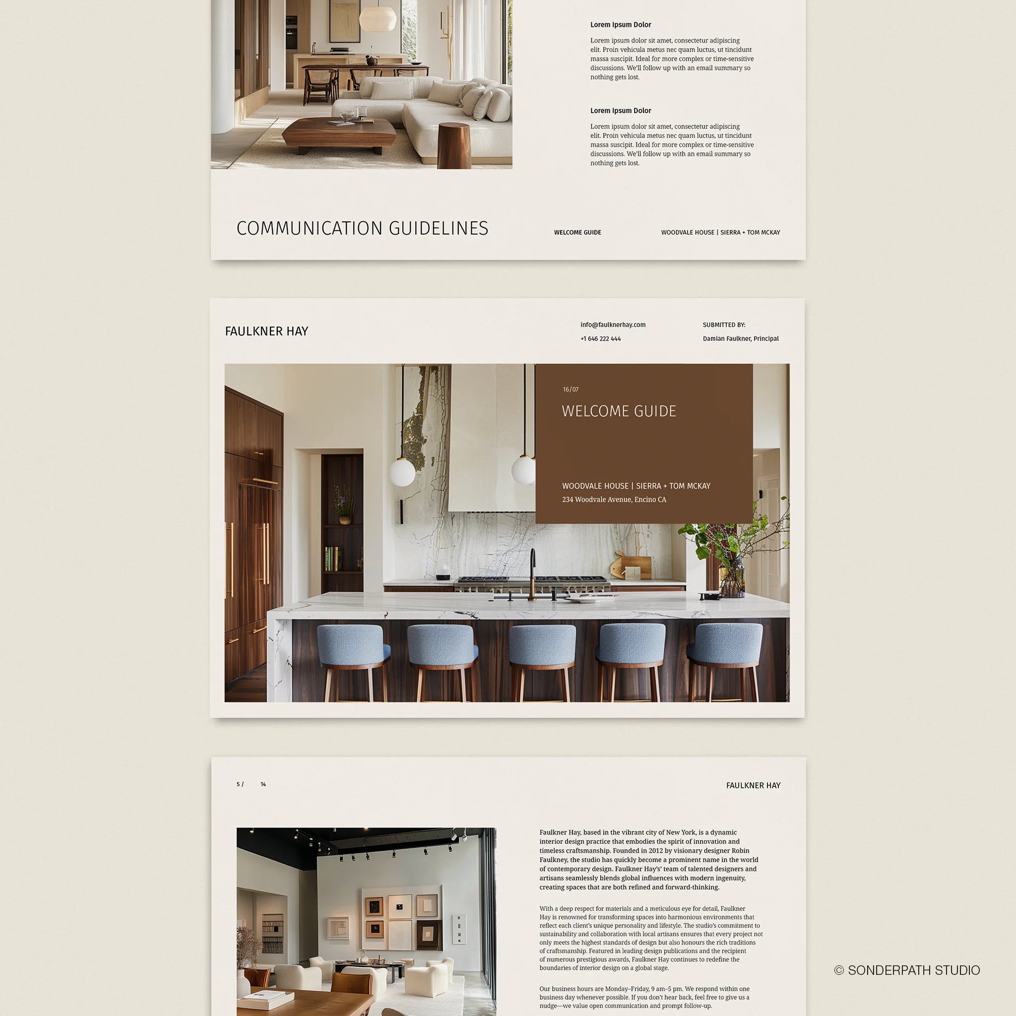 Faulkner Hay | Welcome Guide Template