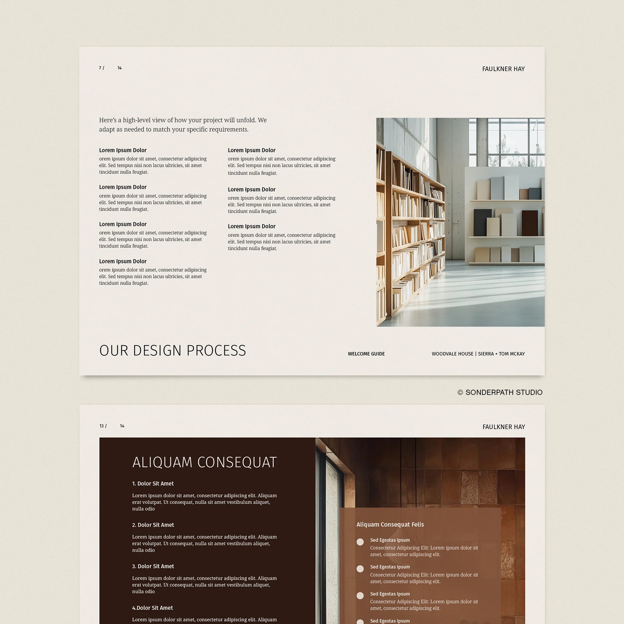 Faulkner Hay | Welcome Guide Template