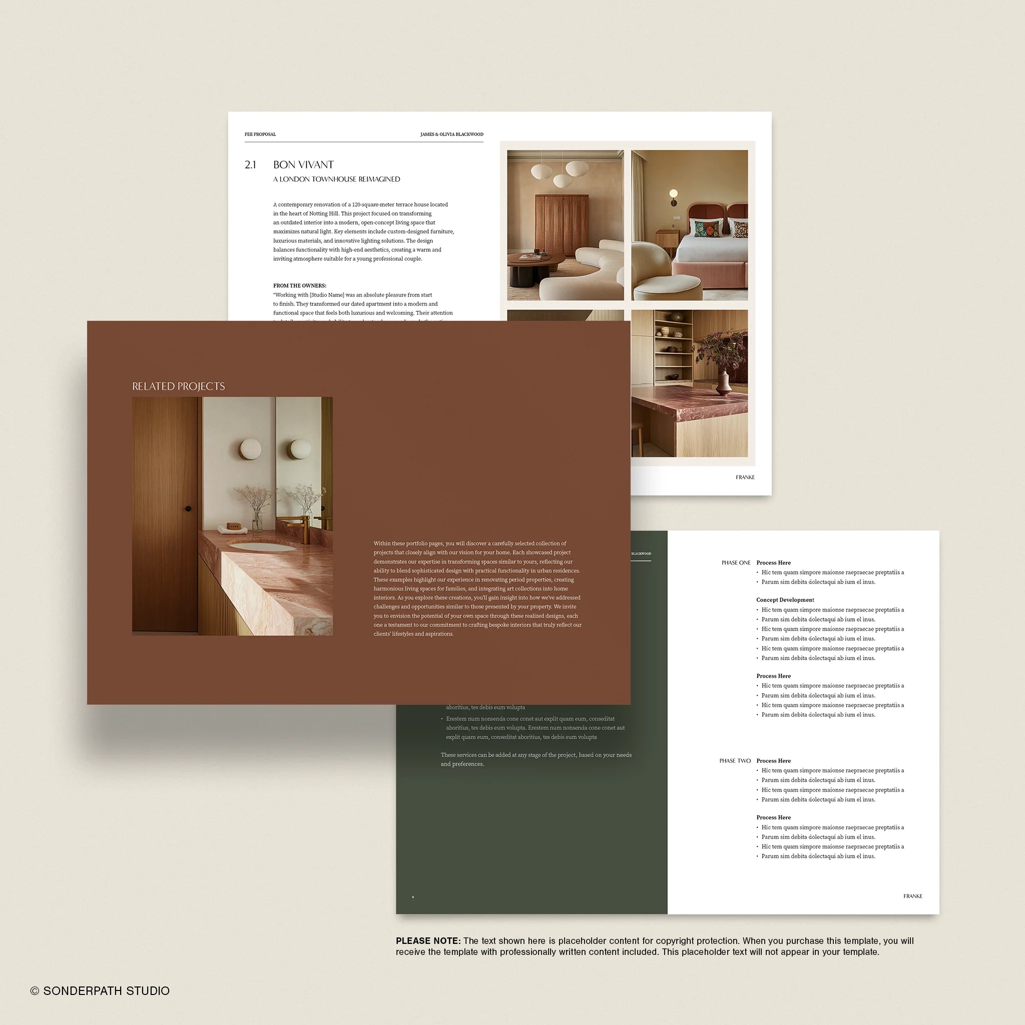 Franke | Interior Design Fee Proposal