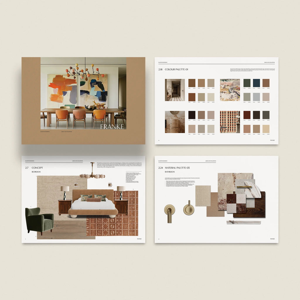 Franke | Interior Design Presentation Template – Sonderpath Studio