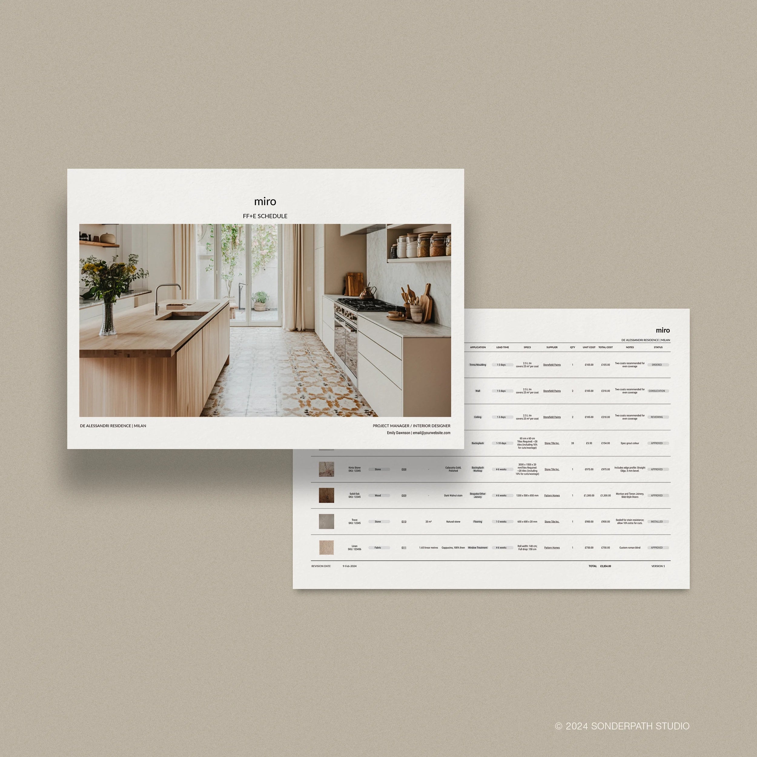 Miro | Interior Design Studio Essentials Template Kit