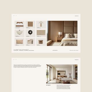 Faulkner Hay | Interior Design Presentation Template