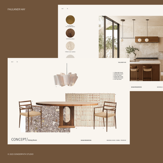 Faulkner Hay | Interior Design Presentation Template