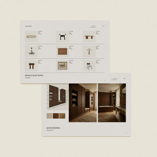 Atelier 77 | Interior Design Presentation Template – Sonderpath Studio