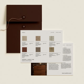 Atelier 77 | Client Handover and Care Guide Template