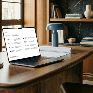 Atelier 77 | Investment and Design Services Guide Template