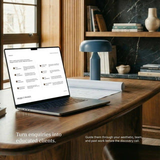 Atelier 77 | Investment and Design Services Guide Template
