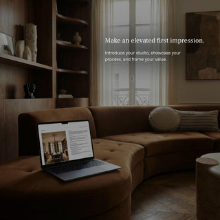 Atelier 77 | Investment and Design Services Guide Template