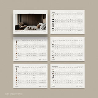 FF+E Schedules – Sonderpath Studio