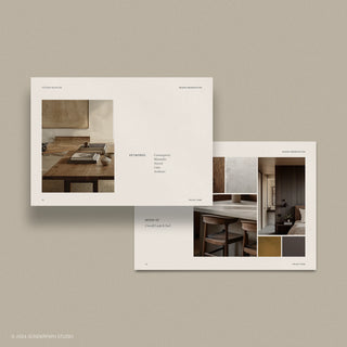 Bianchi | Interior Design 3-in-1 Template Bundle: Fee Proposal, Design Presentation, and FFE Schedule