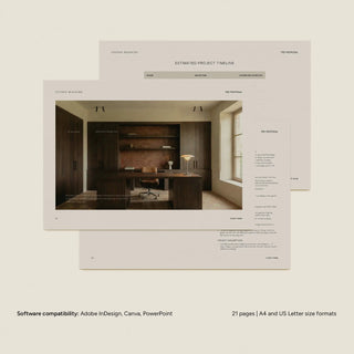 Bianchi | Interior Design Fee Proposal Template
