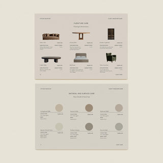 Bianchi | Client Handover and Care Guide Template