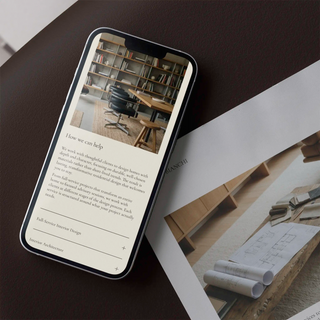 Bianchi | Squarespace Website Template for Interior Designers