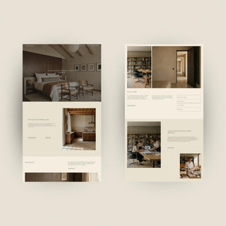 Bianchi | Squarespace Website Template for Interior Designers