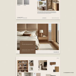 Faulkner Hay | Interior Design Presentation Template