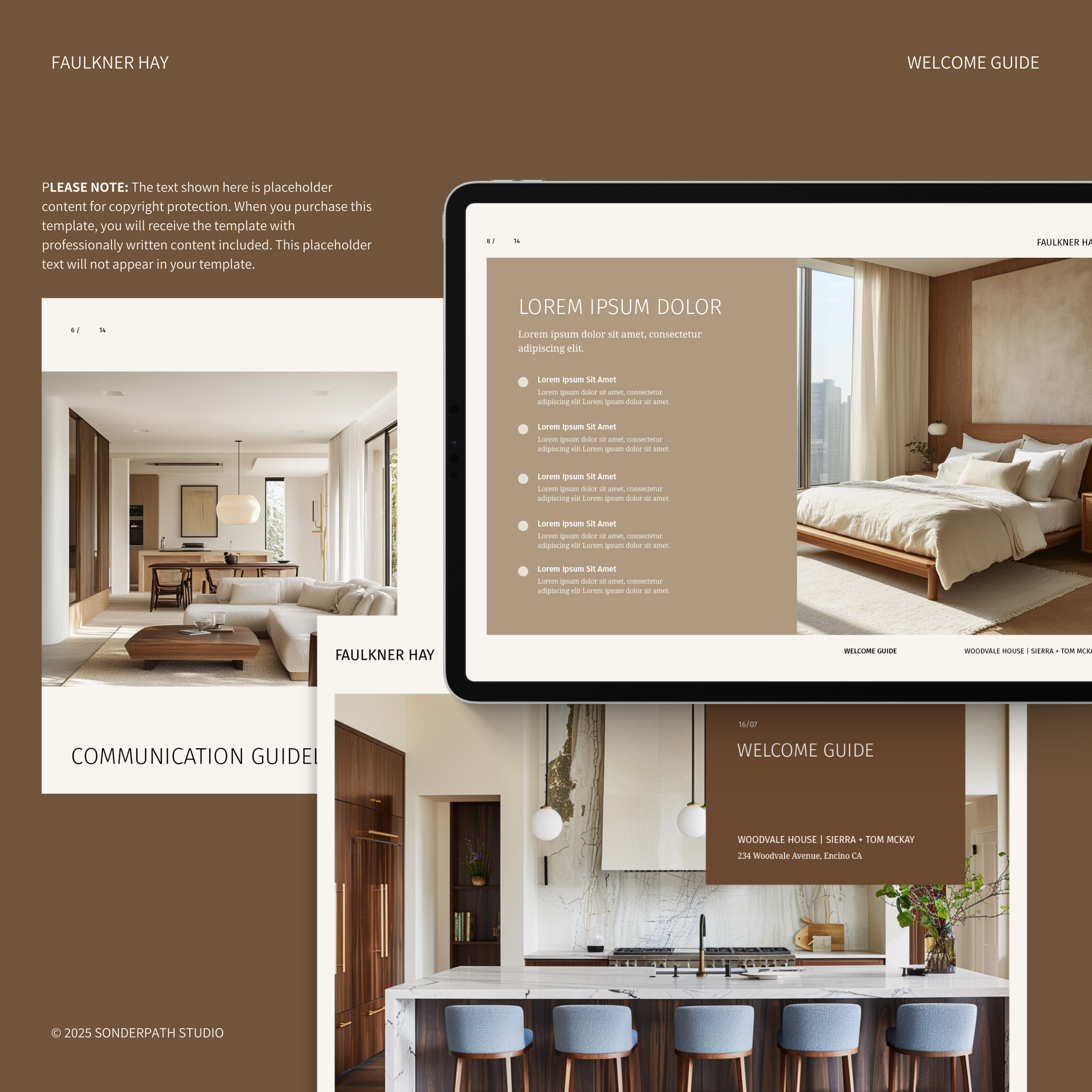Faulkner Hay | Welcome Guide Template
