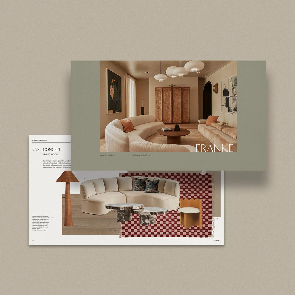 Franke | Interior Design Presentation Template – Sonderpath Studio