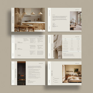 Bowden | Interior Design Fee Proposal Template