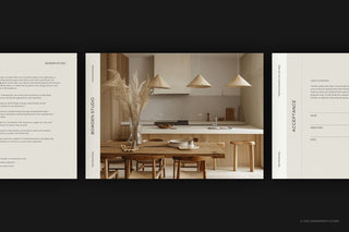 Bowden | Interior Design Fee Proposal Template