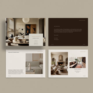 Norwood | Interior Design Goodbye Packet Template