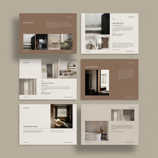 Arlo | Interior Design Investment and Services Guide Template