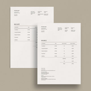 receipt and invoice templates with fee proposal template