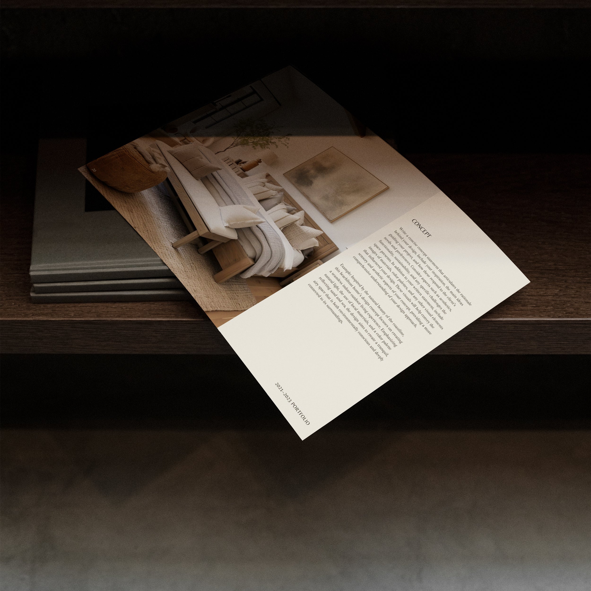 Interior Design Portfolio Template