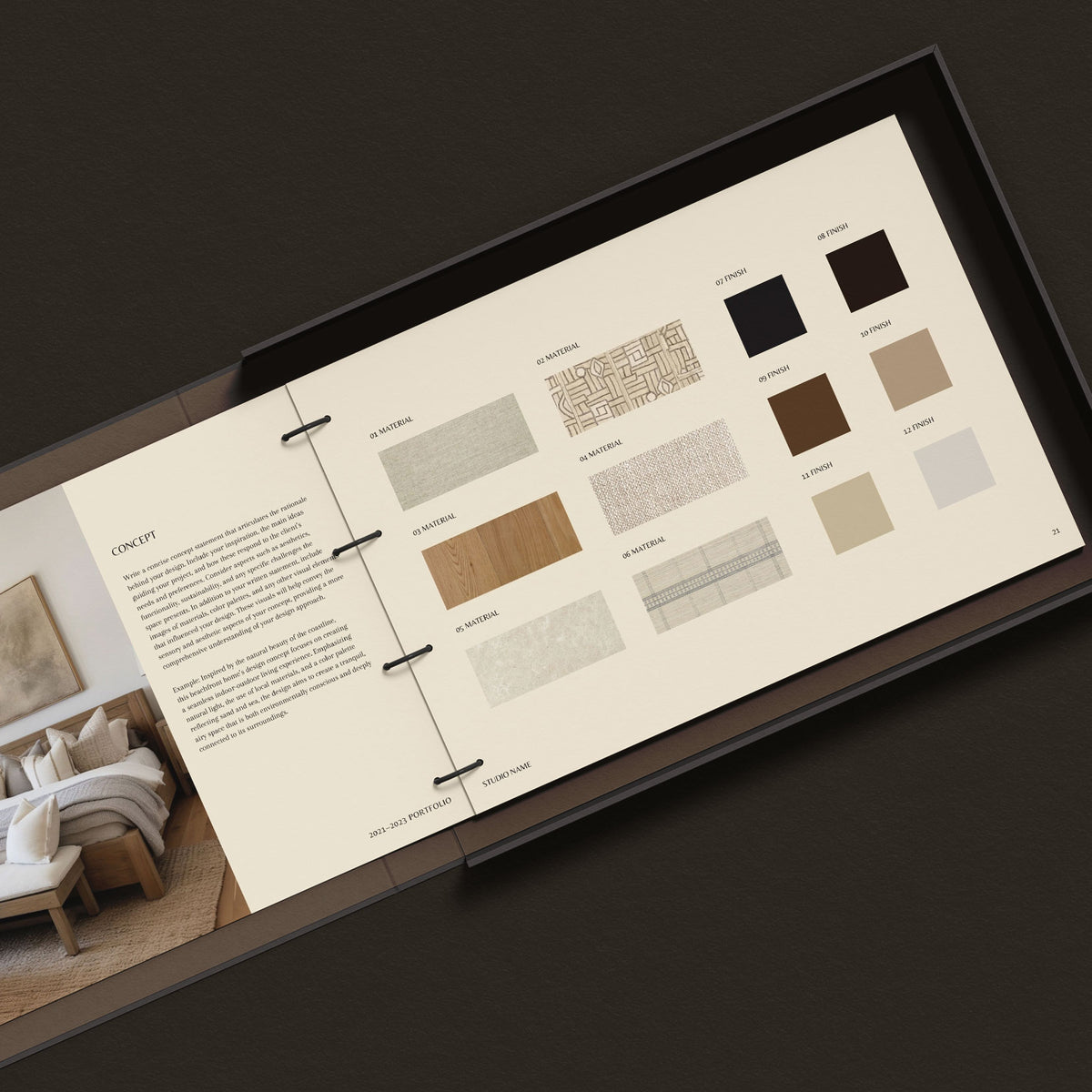 Interior Design Portfolio Template – Sonderpath Studio