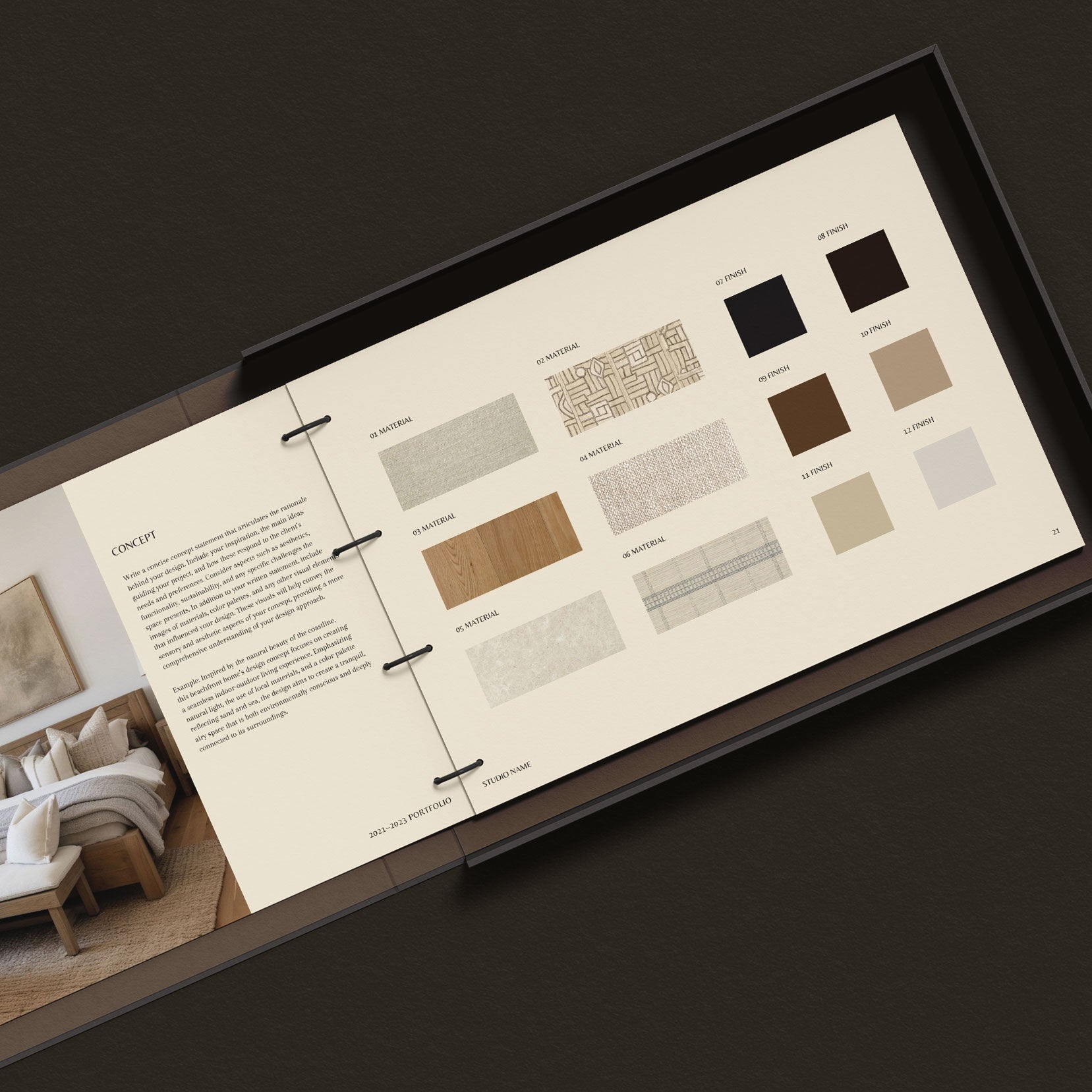 Interior Design Portfolio Template