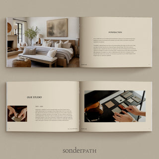 Font Portfolio Interior Design Interior Design Portfolio Template