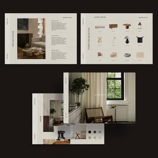 Bowden | Interior Design Presentation Template