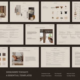 Gallo | Interior Designer's Template Kit: 6 Essential Templates