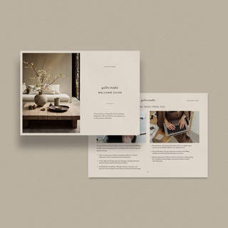 Gallo | Interior Design Welcome Guide for Client Onboarding