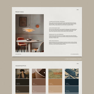 Miro | Interior Design Presentation Template