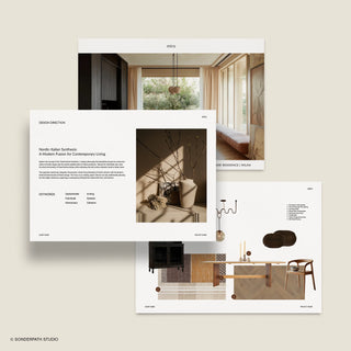Miro | Interior Design Presentation Template