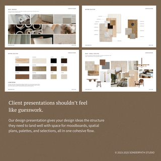 Norwood | Interior Design Presentation Template