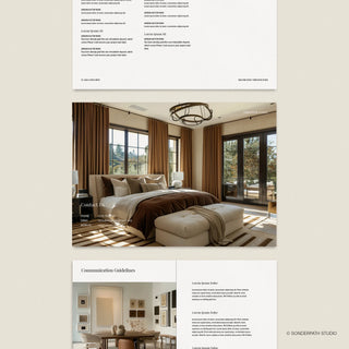 Interior Design Welcome Guide Template | Sonderpath Studio