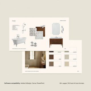 Miro | Interior Design Presentation Template