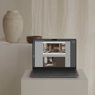 Interior Design Presentation edited in Adobe InDesign