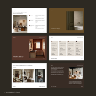 Atelier 77 | Investment and Design Services Guide Template