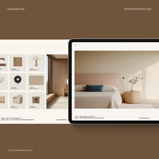 Faulkner Hay | Interior Design Presentation Template