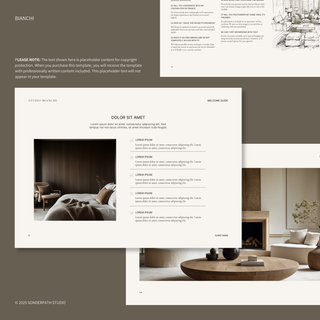 Bianchi | Welcome Guide Template